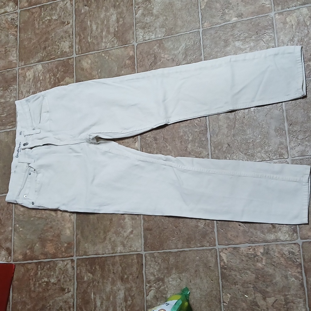 Goodfellow & Co White Slim Straight Jeans size 30x30